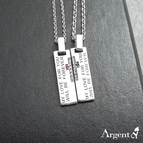 天生伴侶情人純銀對鍊|情侶對鍊推薦