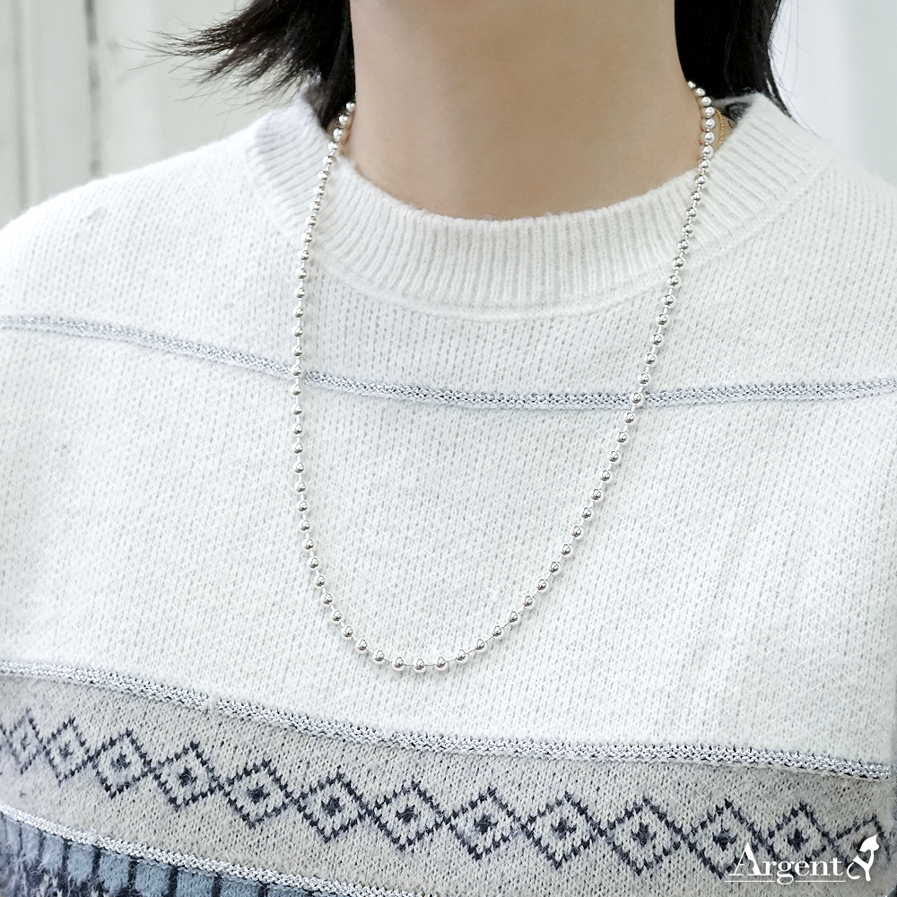 珠珠鍊 |銀項鍊推薦