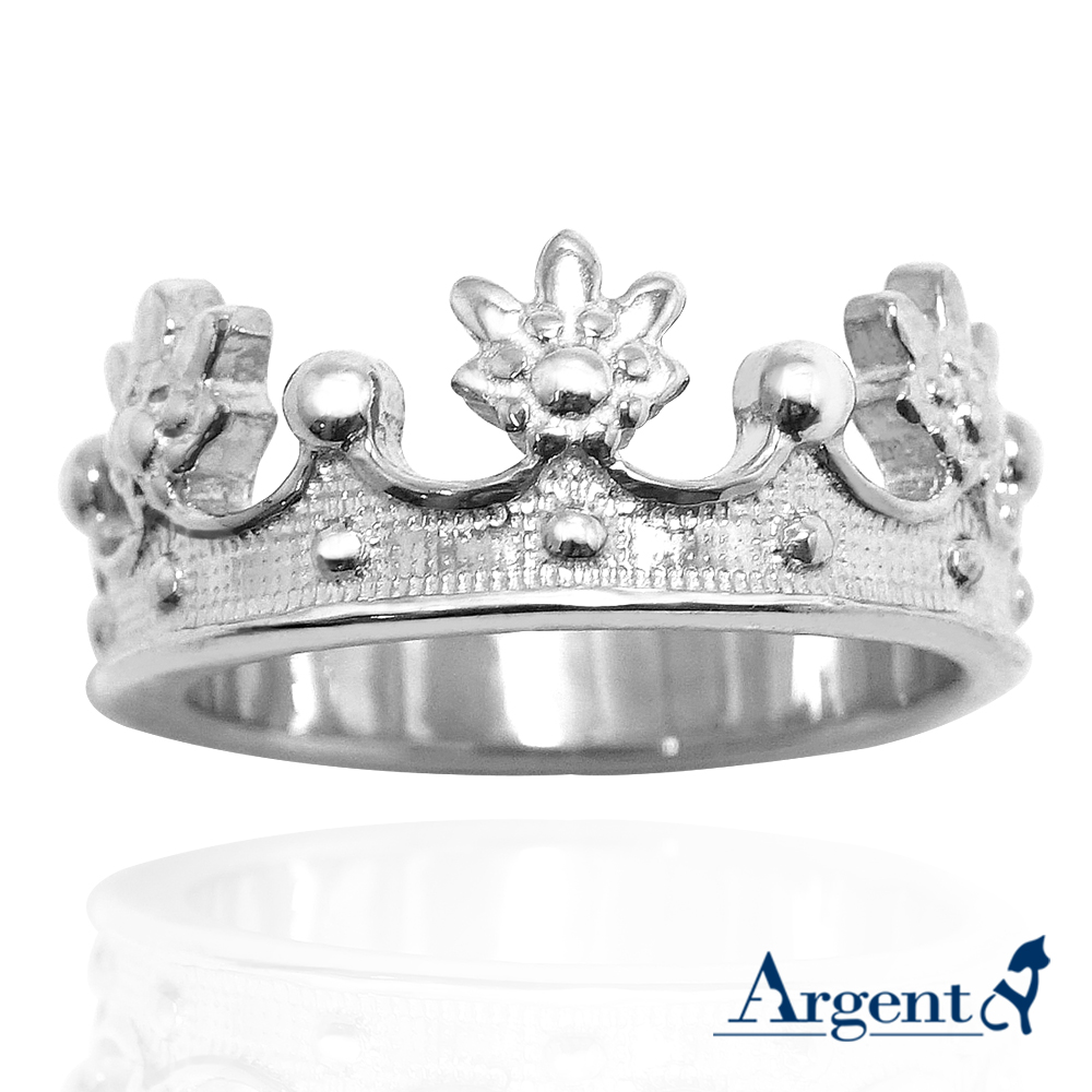 「公主」皇冠系列造型純銀戒指|戒指推薦