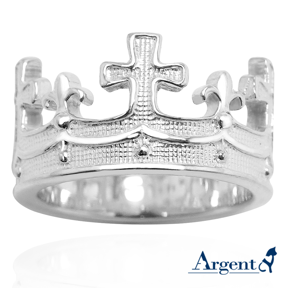 「國王」皇冠系列造型純銀戒指|戒指推薦